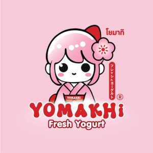 logo Yomakhi Thaniland โยเกิร์ตสดสไตล์ญี่ปุ่น - แฟรนไชส์เครื่องดื่ม